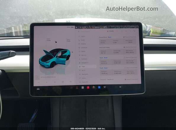 7SAYGAEEXPF800652 2023 TESLA MODEL Y White 