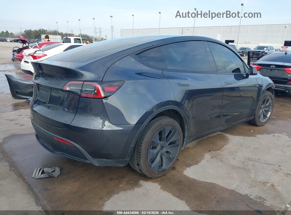 7SAYGDED0SA353733 2025 TESLA MODEL Y Серый Задняя правая четверть