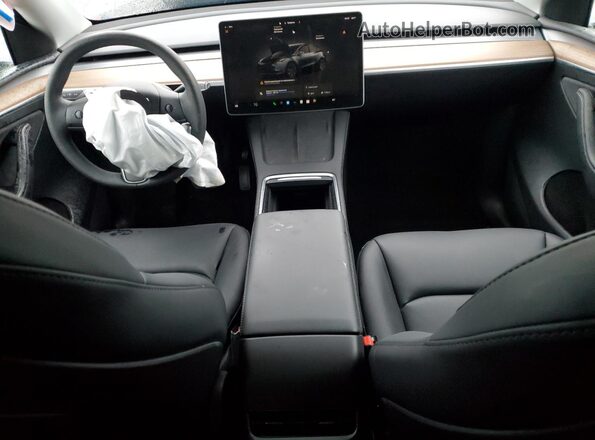 7SAYGDED2SF259629 2025 TESLA MODEL Gray წინა პანელის ხედი