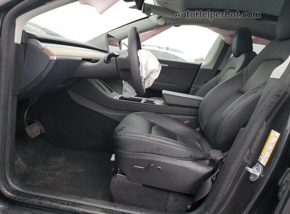 7SAYGDED2SF259629 2025 TESLA MODEL Gray წინა სალონის ხედი