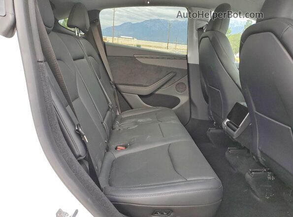 7SAYGDED3TF445035 2026 TESLA MODEL Белый Вид задних сидений