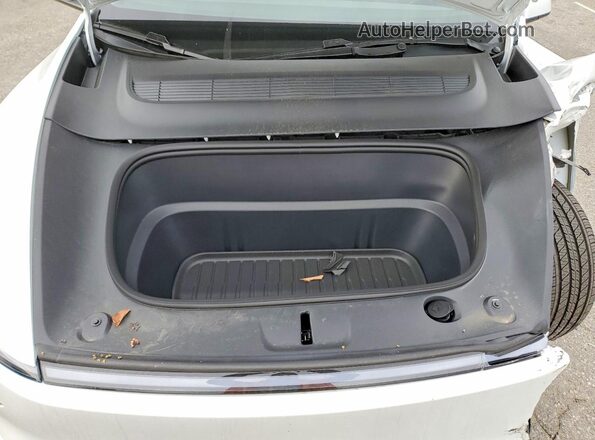 7SAYGDED3TF445035 2026 TESLA MODEL Белый Вид задней части салона