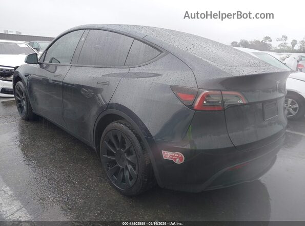 7SAYGDED5SF221182 2025 TESLA MODEL Y Gray უკანა მარცხენა