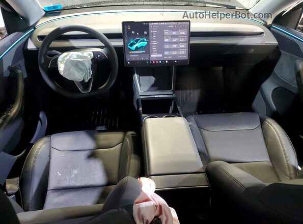 7SAYGDED5TF431668 2026 TESLA MODEL Gray Dashboard view
