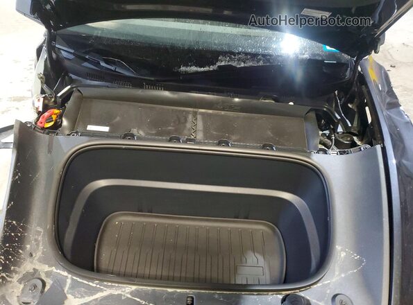 7SAYGDED5TF431668 2026 TESLA MODEL Gray Rear interior view