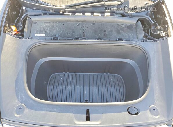 7SAYGDED8TA454679 2026 TESLA MODEL Black Engine compartment view