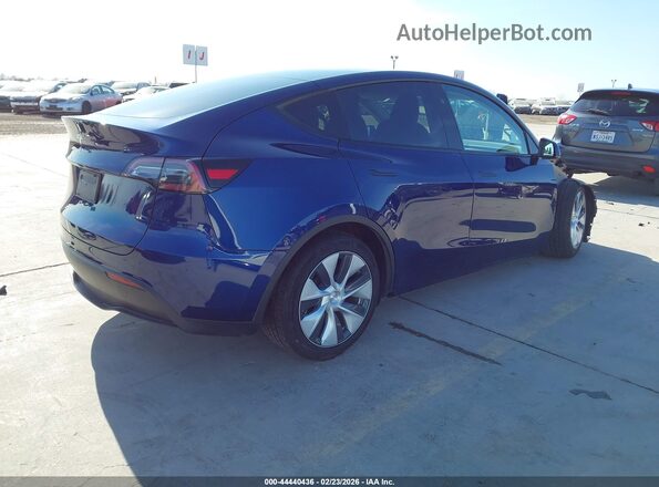 7SAYGDED9RF044081 2024 TESLA MODEL Y Blue Trasero derecho