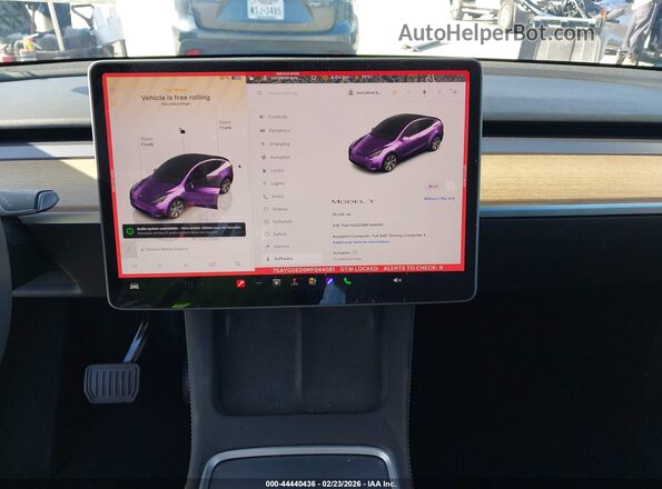 7SAYGDED9RF044081 2024 TESLA MODEL Y Blue 