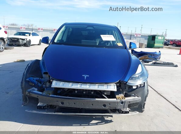 7SAYGDED9RF044081 2024 TESLA MODEL Y Blue Vista del cuadro de instrumentos