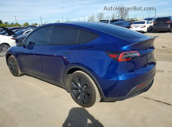 7SAYGDEDXSF227916 2025 TESLA MODEL Blue Rear right