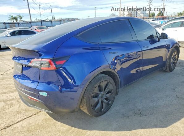 7SAYGDEDXSF227916 2025 TESLA MODEL Blue Front right