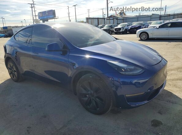 7SAYGDEDXSF227916 2025 TESLA MODEL Blue Front view