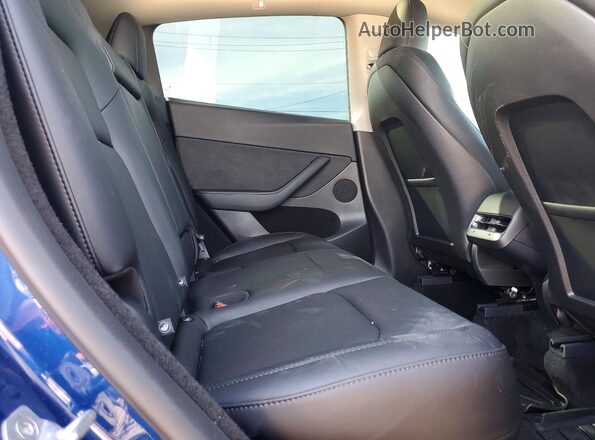 7SAYGDEDXSF227916 2025 TESLA MODEL Blue Engine compartment view