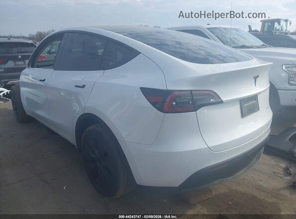 7SAYGDEE0SA348668 2025 TESLA MODEL Y White Tył lewy