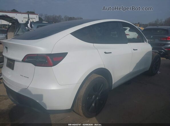 7SAYGDEE0SA348668 2025 TESLA MODEL Y White Tył prawy