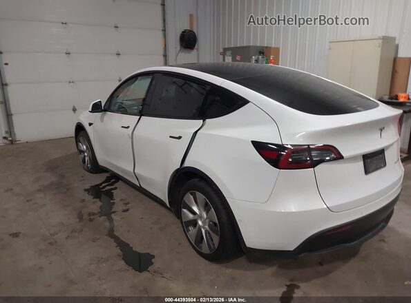 7SAYGDEE1NF357371 2022 TESLA MODEL Y White Հետևի ձախ