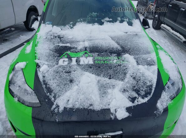 7SAYGDEE1PF609994 2023 TESLA MODEL Y Green უკანა ხედი