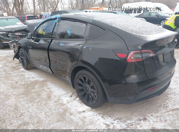 7SAYGDEE1RF204639 2024 TESLA MODEL Y Черный Задняя левая четверть