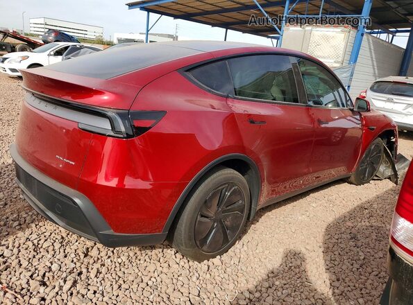 7SAYGDEE2TF431958 2026 TESLA MODEL Красный Задняя правая четверть