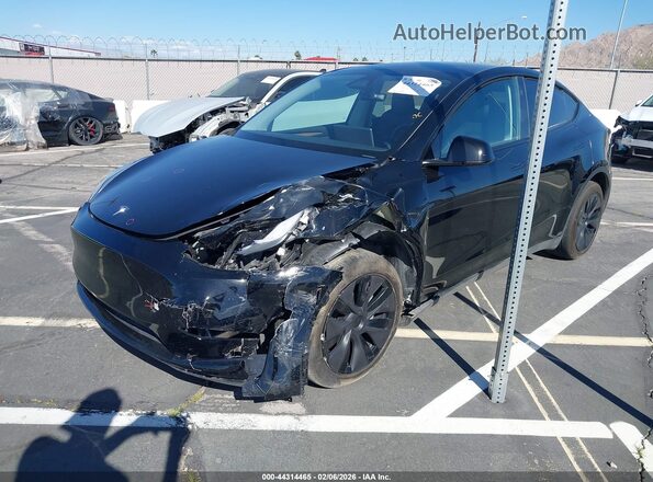 7SAYGDEE3SF303744 2025 TESLA MODEL Y Black Vista tres cuartos delantera izquierda