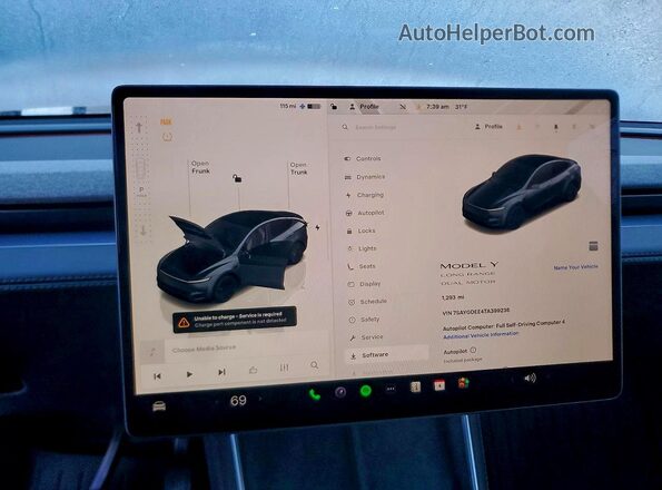 7SAYGDEE4TA399236 2026 TESLA MODEL Black 