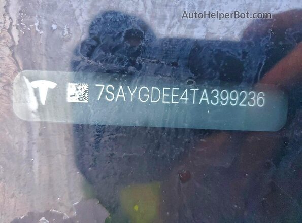 7SAYGDEE4TA399236 2026 TESLA MODEL Black 