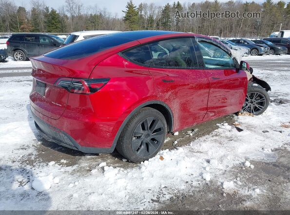 7SAYGDEE6SF302295 2025 TESLA MODEL Y Red Tył prawy