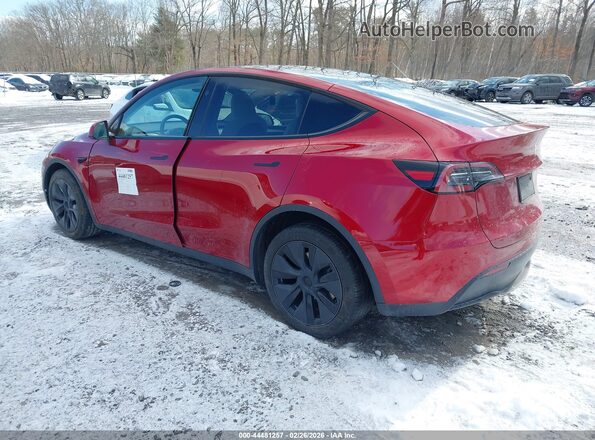 7SAYGDEE6SF302295 2025 TESLA MODEL Y Red Tył lewy