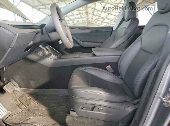 7SAYGDEE6TA454589 2026 TESLA MODEL Gray Front interior view