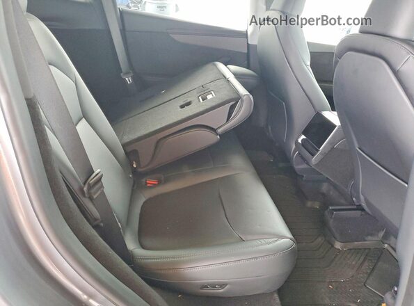 7SAYGDEE6TA454589 2026 TESLA MODEL Gray Rear seats view
