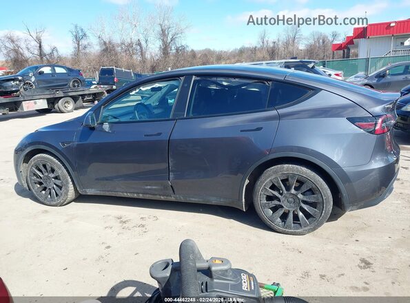 7SAYGDEE7NF363949 2022 TESLA MODEL Y Navy Панорамный вид салона 360°