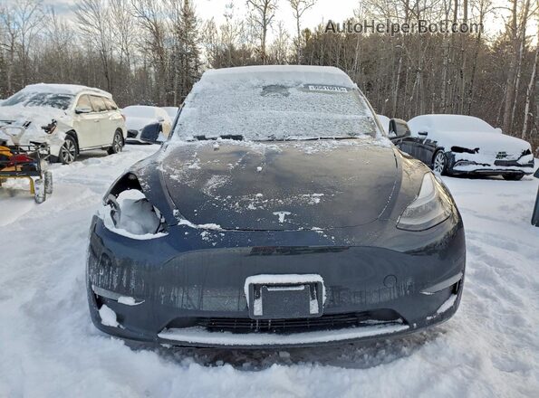 7SAYGDEE7SF275673 2025 TESLA MODEL Charcoal Вид спереду