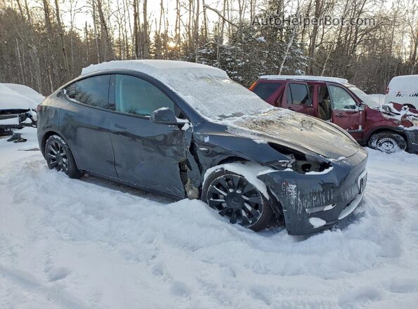 7SAYGDEE7SF275673 2025 TESLA MODEL Charcoal Передня права чверть