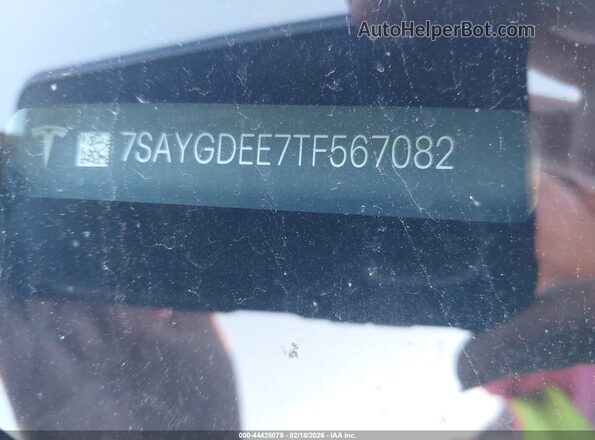 7SAYGDEE7TF567082 2026 TESLA MODEL Y Gray Engine compartment view