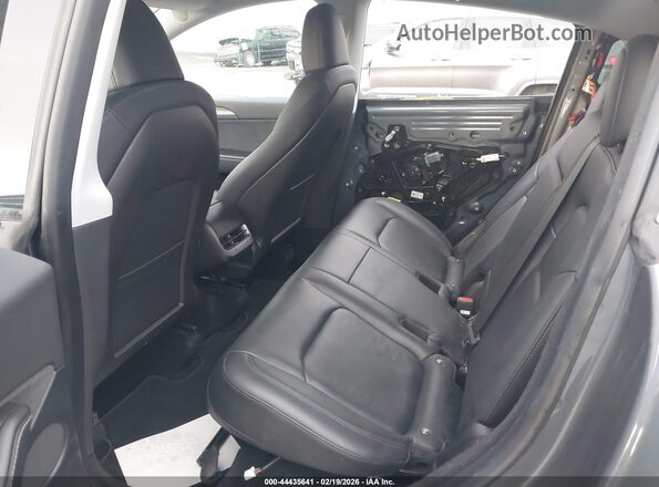 7SAYGDEE8PA078726 2023 TESLA MODEL Y Gray Widok naklejki z numerem VIN