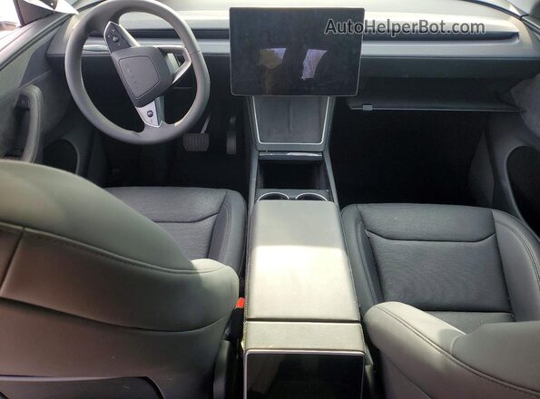 7SAYGDEE8TA390345 2026 TESLA MODEL White Vista del salpicadero