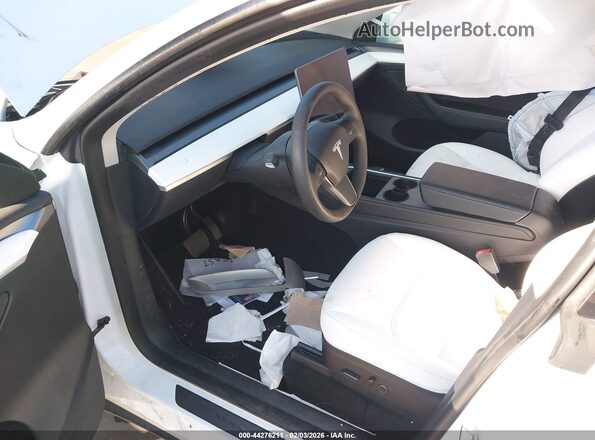 7SAYGDEEXPF624848 2023 TESLA MODEL Y White 