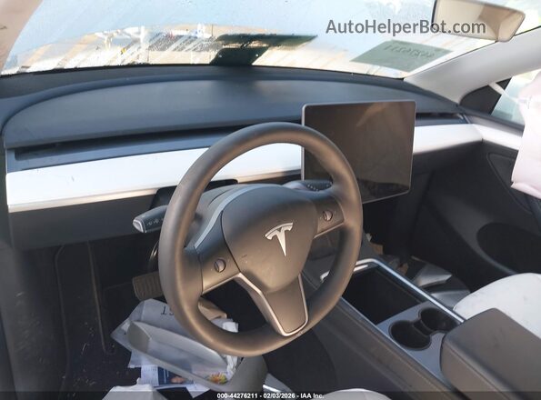 7SAYGDEEXPF624848 2023 TESLA MODEL Y White 