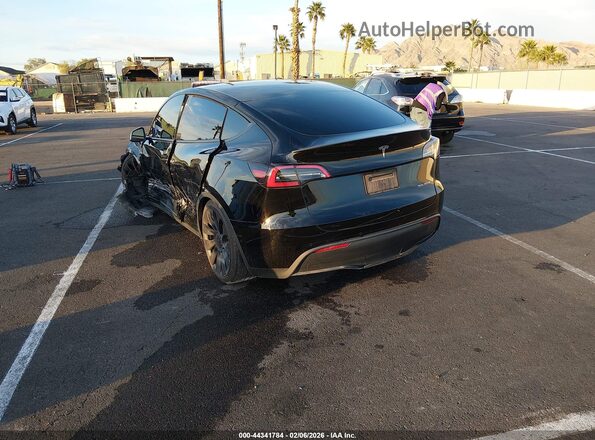 7SAYGDEF1NF575190 2022 TESLA MODEL Y Черный Задняя левая четверть