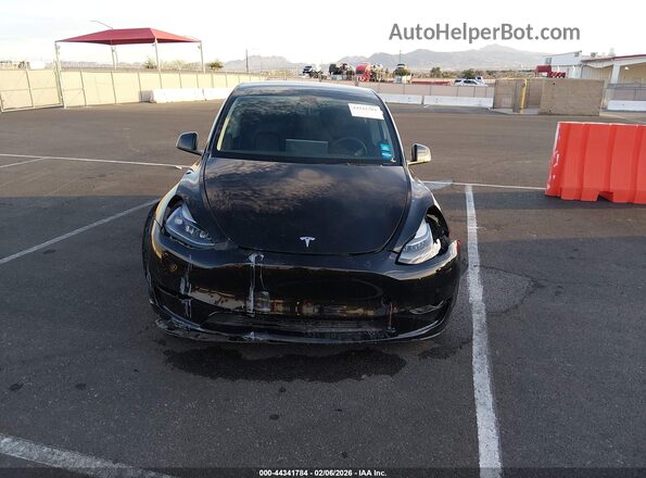 7SAYGDEF1NF575190 2022 TESLA MODEL Y Черный Вид щитка приборов