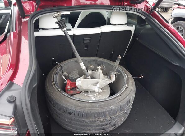 7SAYGDEF3RA320771 2024 TESLA MODEL Y Red Սարքավորումների վահանակի տեսք