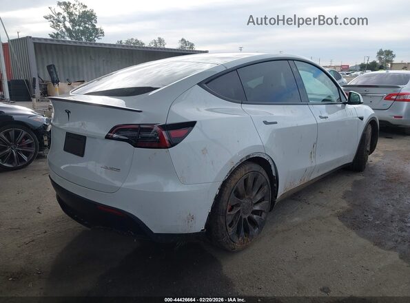 7SAYGDEF5NF410534 2022 TESLA MODEL Y White Rear right