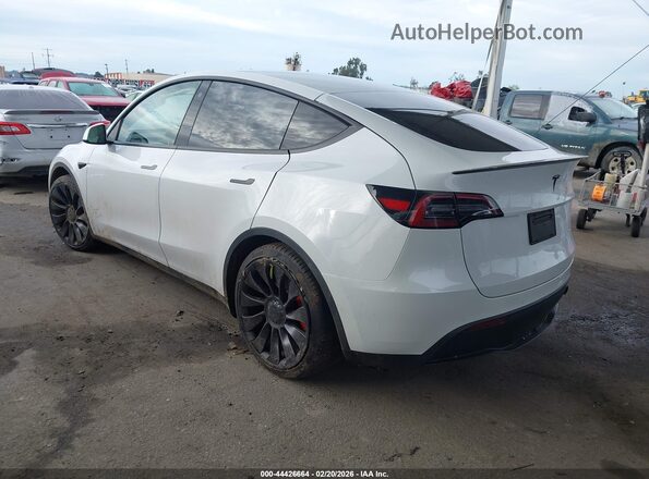 7SAYGDEF5NF410534 2022 TESLA MODEL Y White Rear left