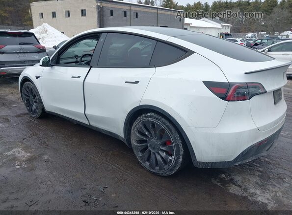 7SAYGDEF7NF308720 2022 TESLA MODEL Y White უკანა მარცხენა