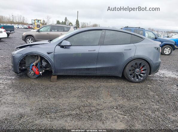 7SAYGDEF7NF374104 2022 TESLA MODEL Y Gray 