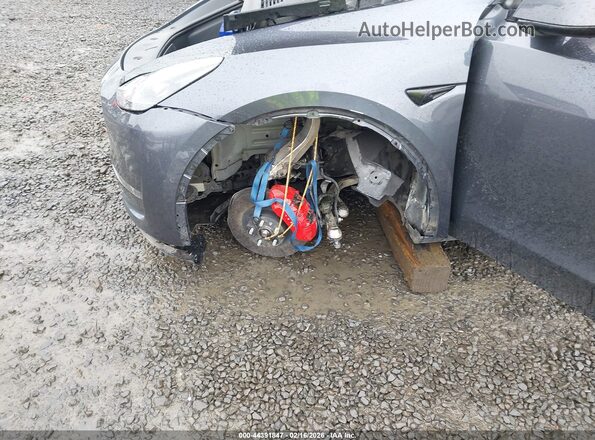 7SAYGDEF7NF374104 2022 TESLA MODEL Y Gray Вид спереду