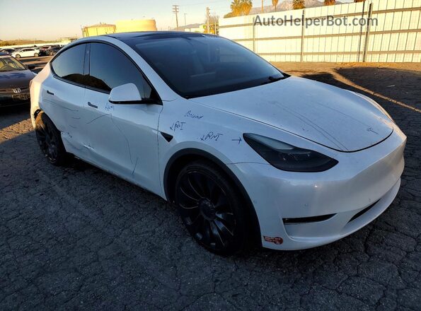 7SAYGDEF7NF494758 2022 TESLA MODEL White წინა მარჯვენა
