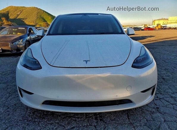 7SAYGDEF7NF494758 2022 TESLA MODEL White წინა ხედი