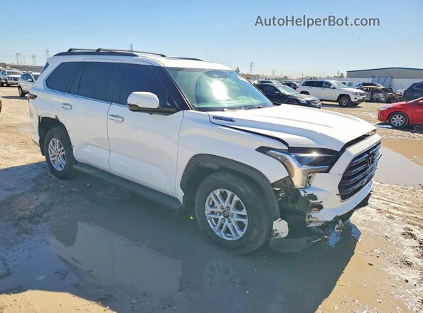 7SVAAAAAXSX004068 2025 TOYOTA SEQUOIA White Առջևի աջ