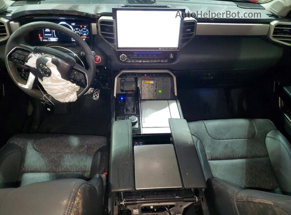 7SVAAABA0RX045057 2024 TOYOTA LIMITED Red Dashboard view